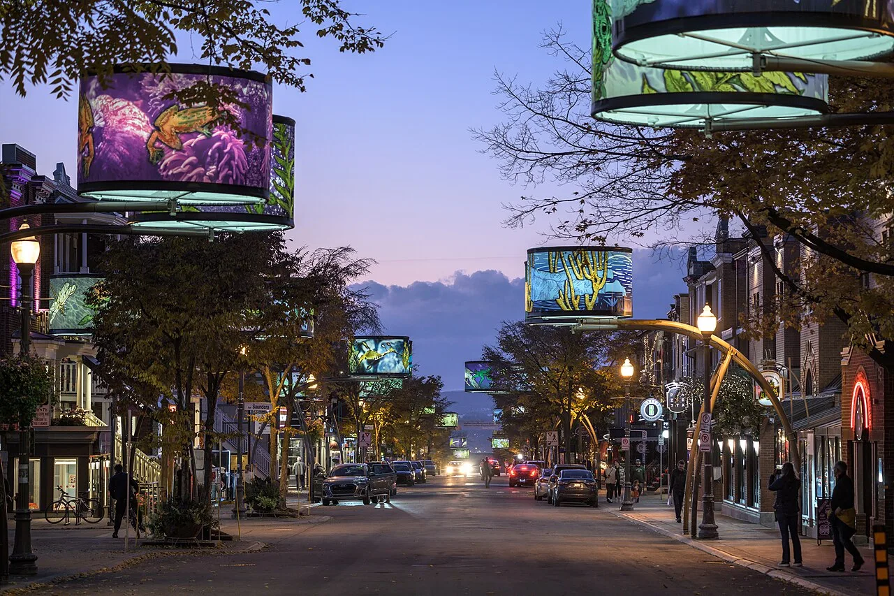 Le quartier Montcalm
